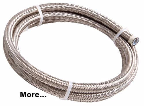 AEROFLOW 200 Series PTFE (Teflon) Stainless Steel Braided Hose
