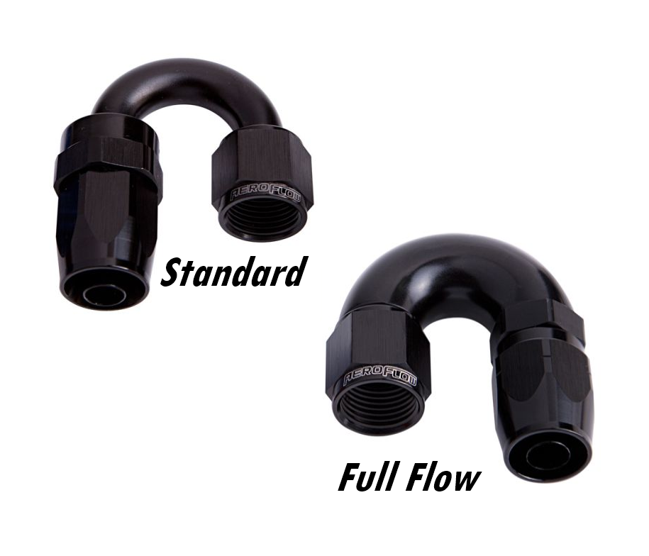 -20AN One Piece Full Flow Swivel Hose Ends