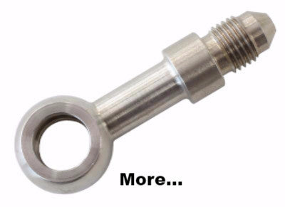 S/S Straight Long Banjo to AN Male