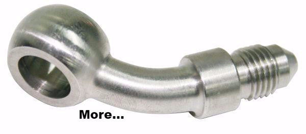 S/S 45° Banjo to AN Male