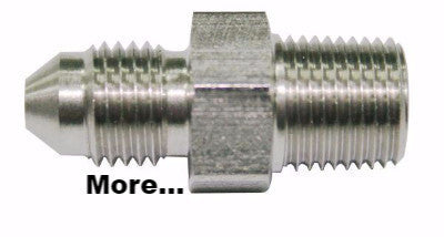 S/S BSP Male to AN Adapters