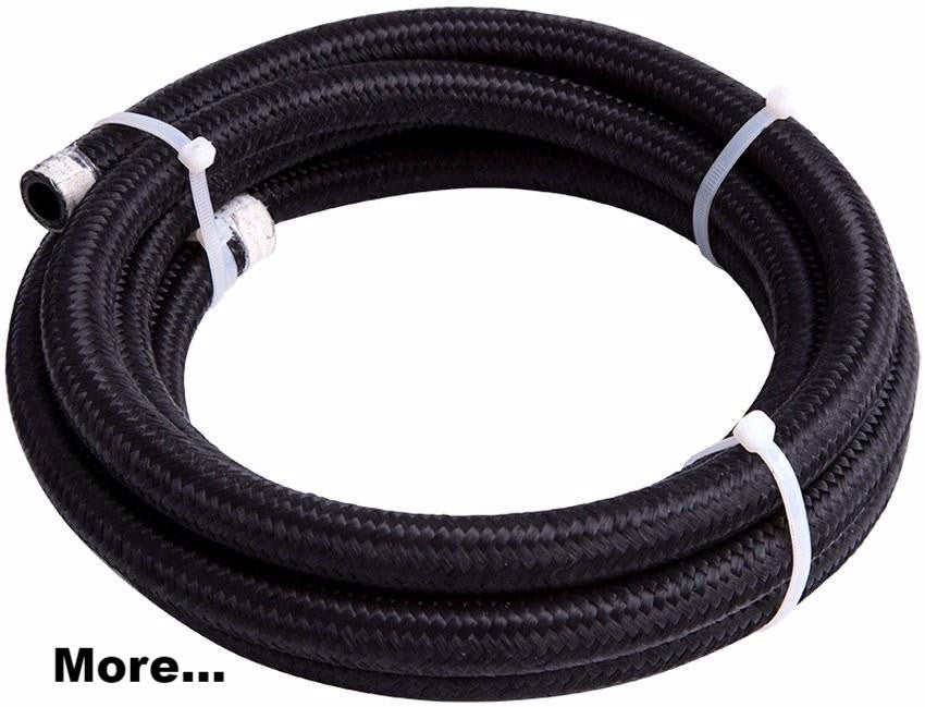 AEROFLOW 450 Series Black Nylon Braided Hose