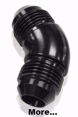 45° Full Flow Male Flare Union's