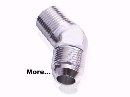 45° NPT to AN Male Adapters