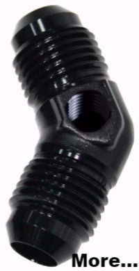 45° Male Flare Union's with 1/8" NPT Port