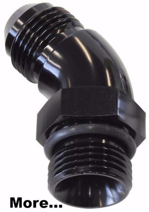 45° Full Flow ORB to AN Male Flares