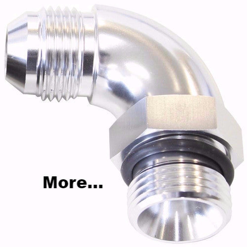 90° Full Flow ORB to AN Male Flares