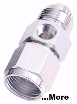 Straight Female to Male with 1/8" Port