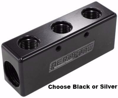 Stepped Billet 5 Port Fuel Log