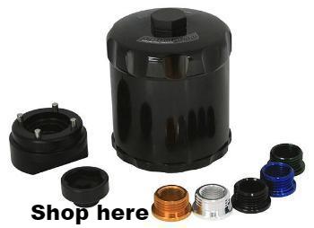 Universal Billet Re-Usable Oil Filters