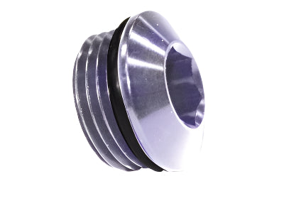 SBF / 260-289W Thermostat Housing Port Plugs and AN Fittings