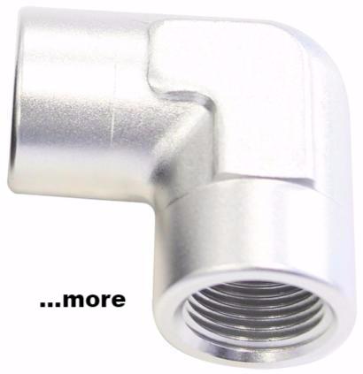 NPT 90° Female Couplers