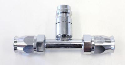 Air Conditioning Inline Fittings with Charge Port