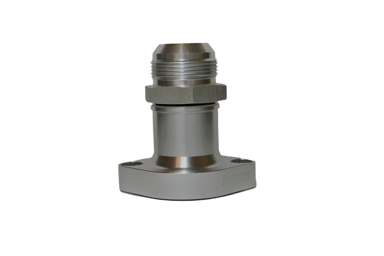 -16AN , -20AN , 1.5" Hose.   Ford (Cleveland) Straight Thermostat Housing